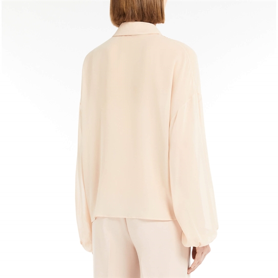 Max Mara Studio Valdai Bluse, Beige Pink